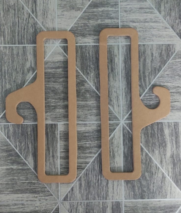 Natural Board Twin Paper Hangers by Eagle Print Care