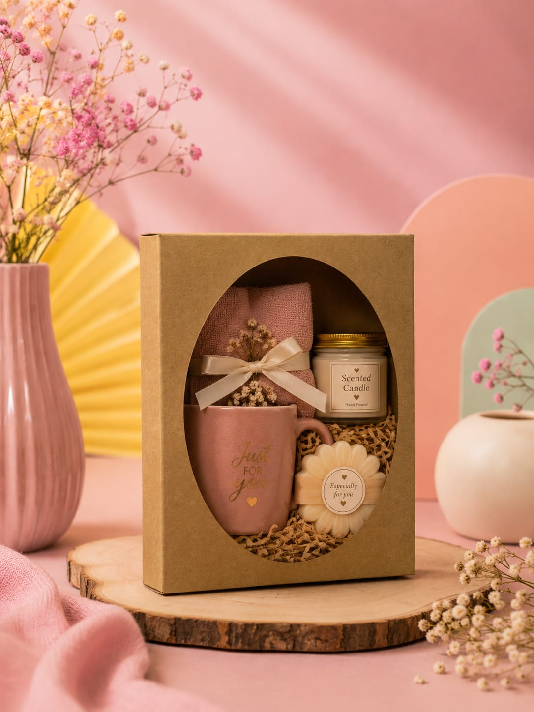 Oval-Window Gift Hamper Box by Eagle Print Care