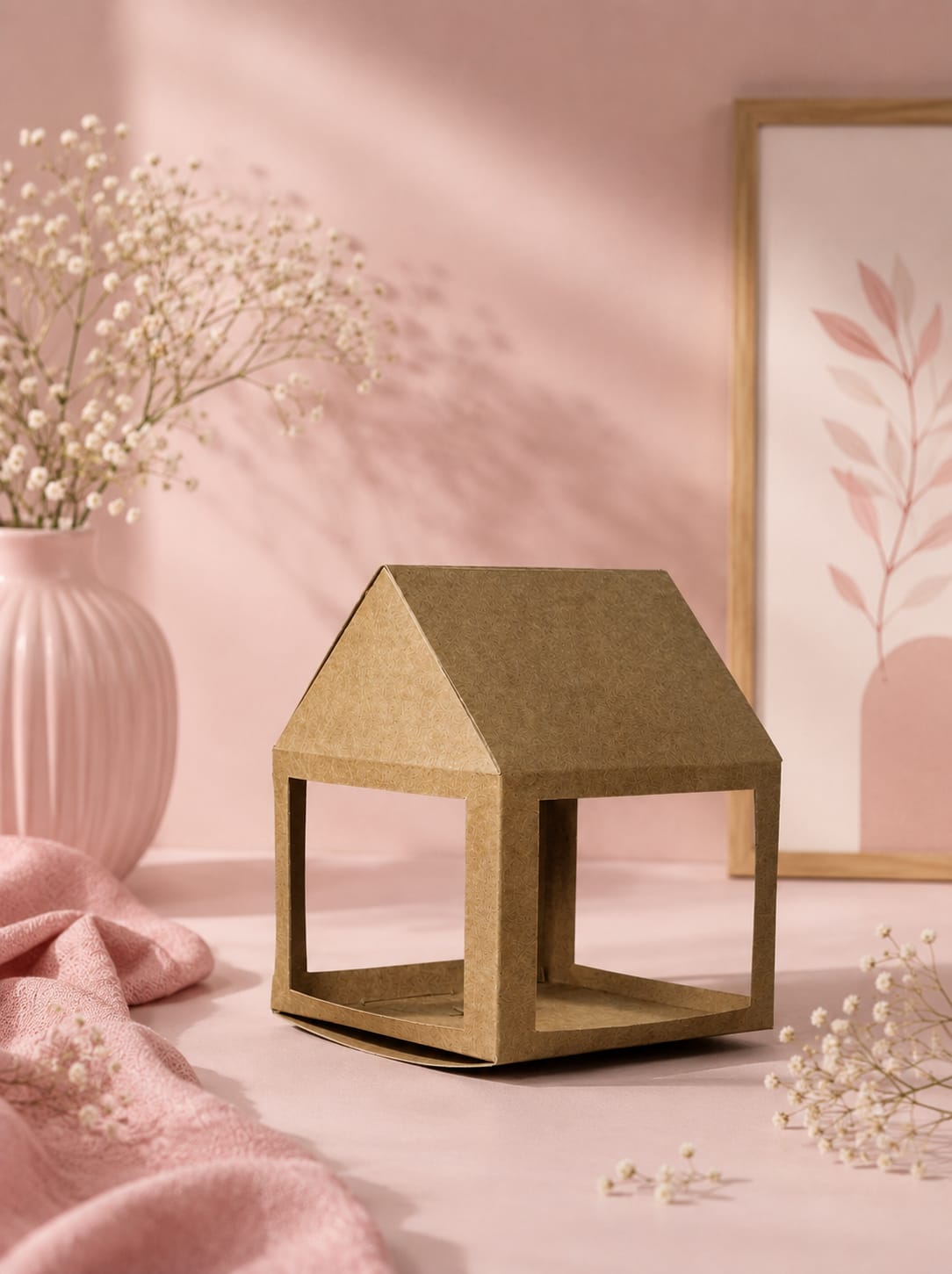 House-Shaped Kraft Display Box by Eagle Print Care