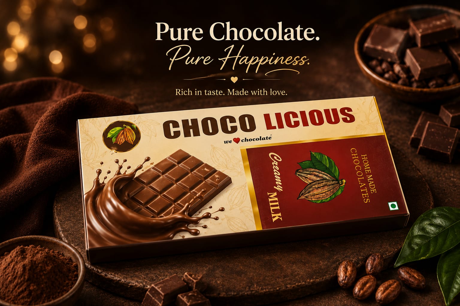 Printed Chocolate Bar Carton by Eagle Print Care